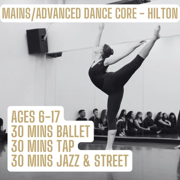 Mains/Advanced Dance Core Class - Hilton